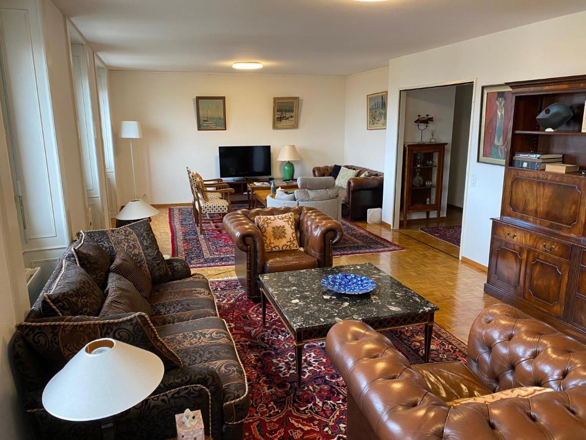 Geneve, Plein Centre,Belle Vue Lac, Splendide Et Grand Appartement Экстерьер фото